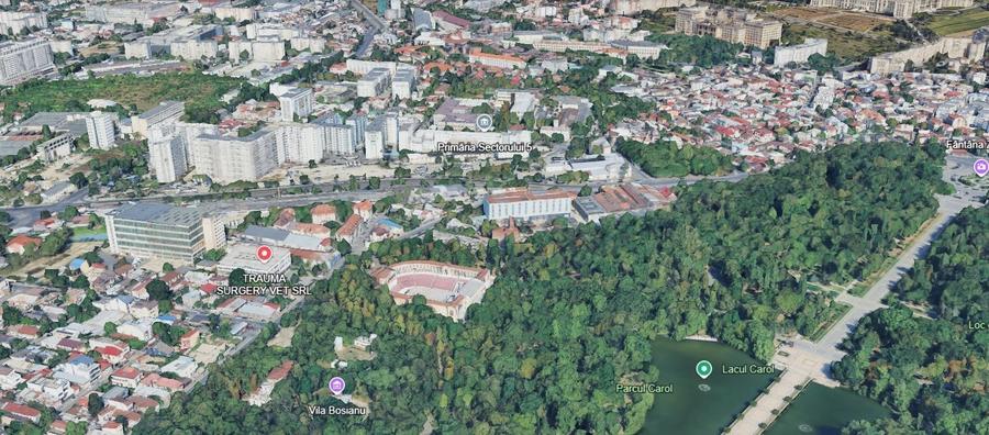 Teren Construcții intravilan de 17000 mp, în Parcul Carol