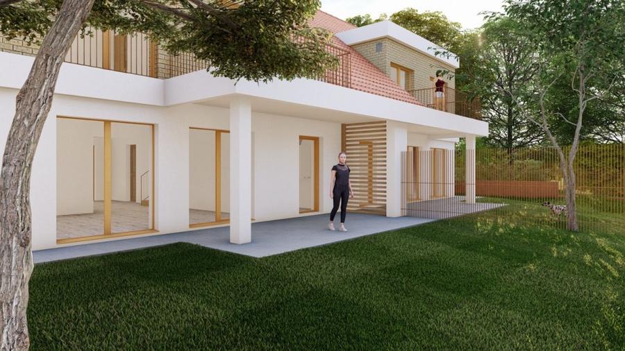 Duplex cu 4 camere cu Canalizare în Chinteni