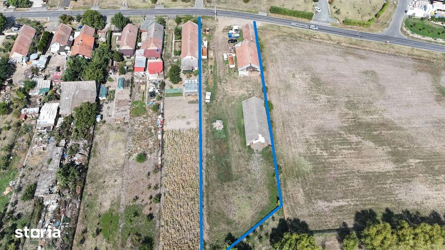 Teren de 3413 mp, în Dudeștii Noi