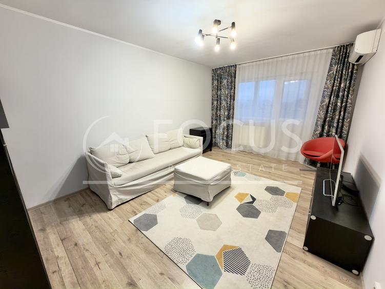 Apartament cu 2 camere decomandat, mobilat în Tei