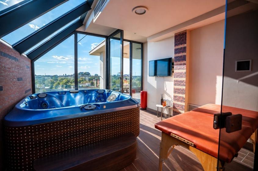 Penthouse cu 10 camere decomandat, mobilat în Herăstrău
