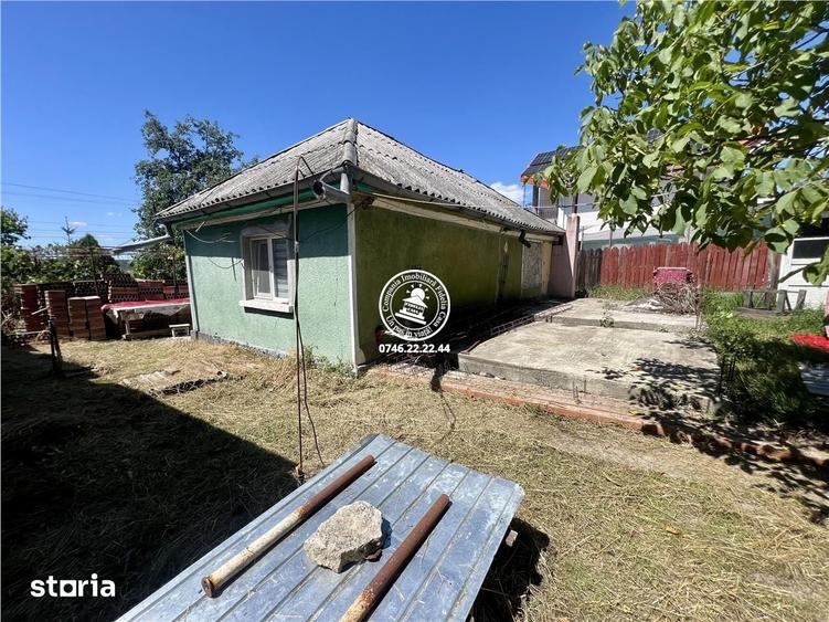 Casă cu 2 camere cu Teren 1940 Mp în Ciurea