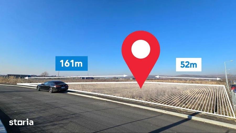 Teren de 8600 mp, în Industrial
