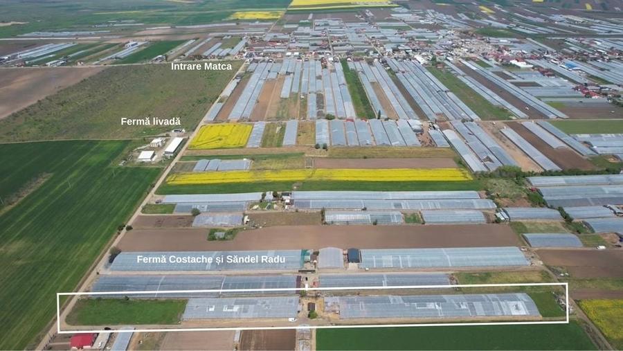 Teren de 12500 mp, în Matca