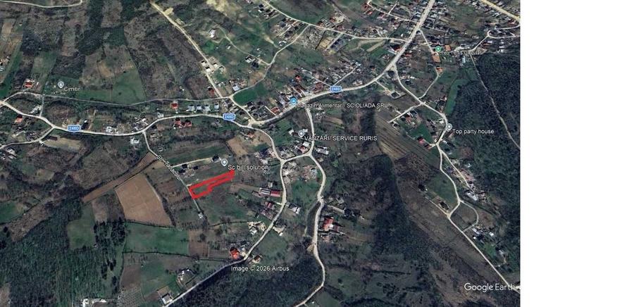 teren de vanzare tomesti intravilan utilitati 3000 mp 35 euro/mp - 1