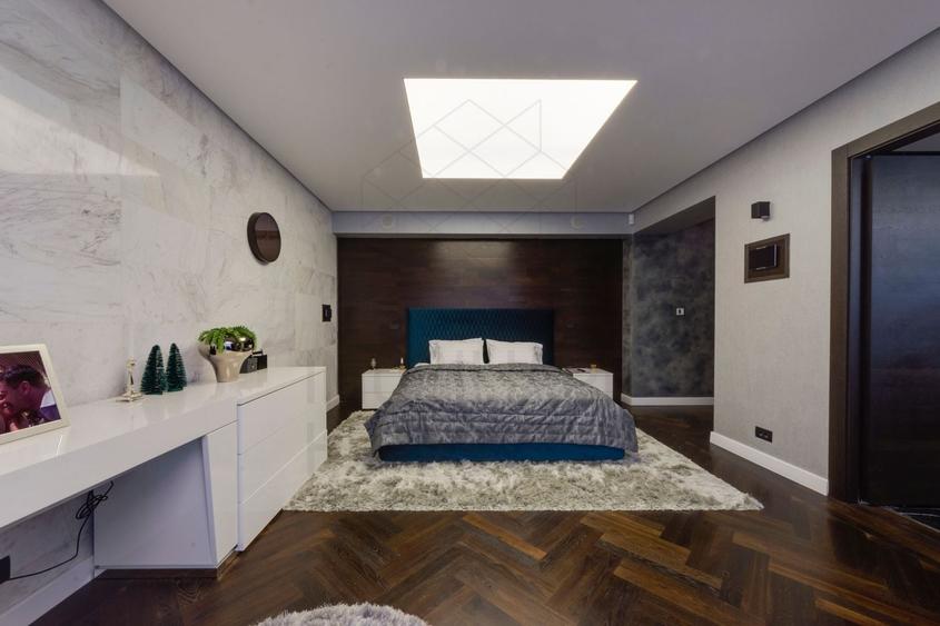 Penthouse cu 4 camere decomandat, mobilat în Herăstrău