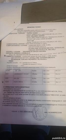 Teren de 7500 mp, în Coțofenii din Față