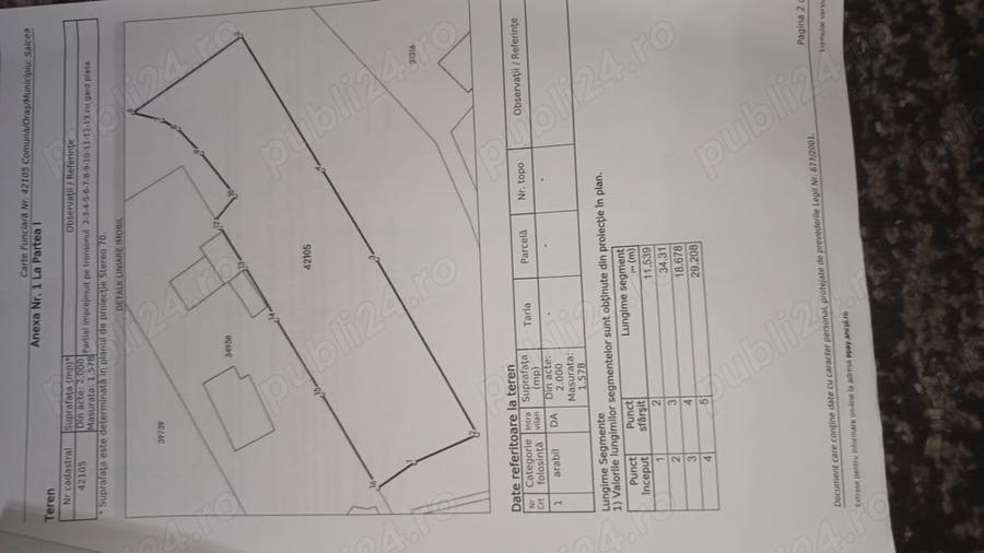 Teren de 150 mp, în Exterior Vest