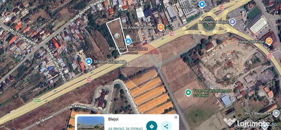 Teren în Blejoi