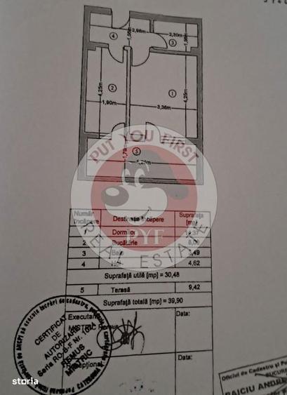 Garsonieră decomandată în Rahova