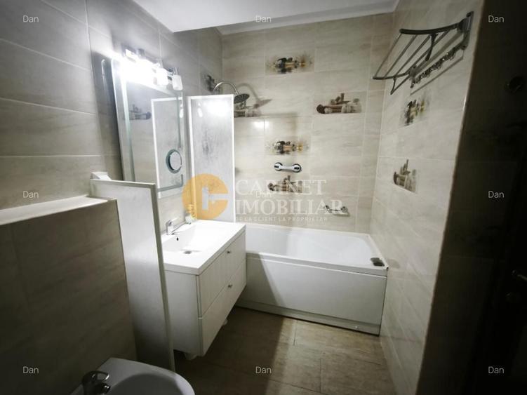 Apartament cu 2 camere semidecomandat, mobilat în Copou