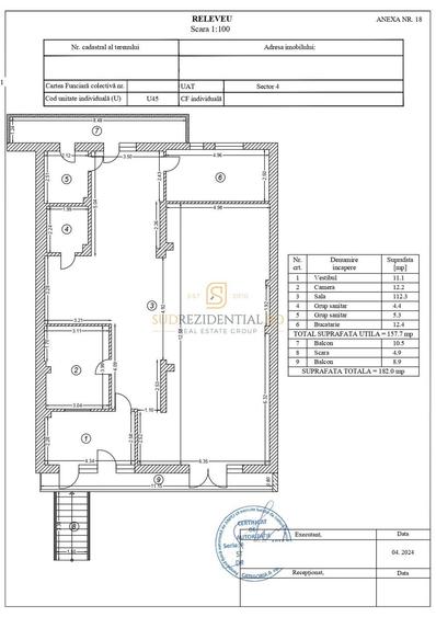 Spațiu comercial, de 157.7 mp, în Central