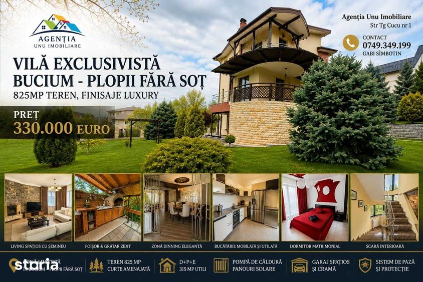 VILA Premium Iasi Bucium PLOPII FARA SO? 7 Camere 825 mp teren Garaj - 15