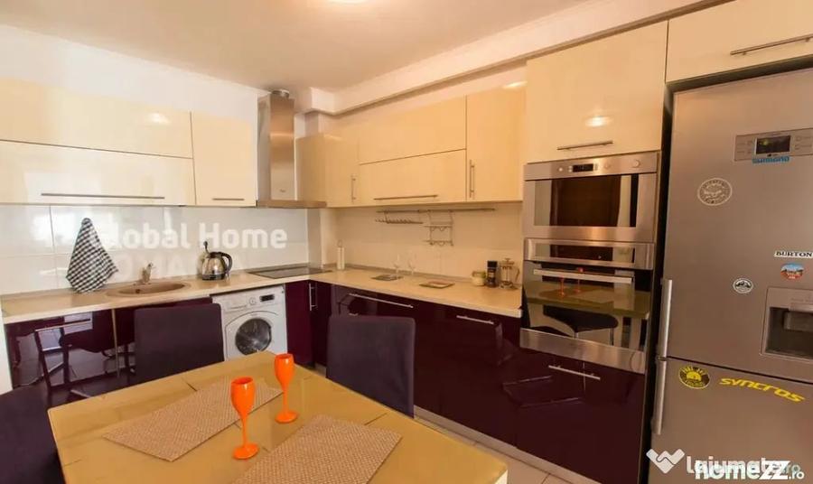 Apartament cu 2 camere semidecomandat în Băneasa