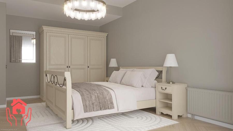 Apartament cu 3 camere decomandat, mobilat în Herăstrău