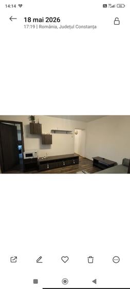 Apartament cu 2 camere nedecomandat în Exterior Vest