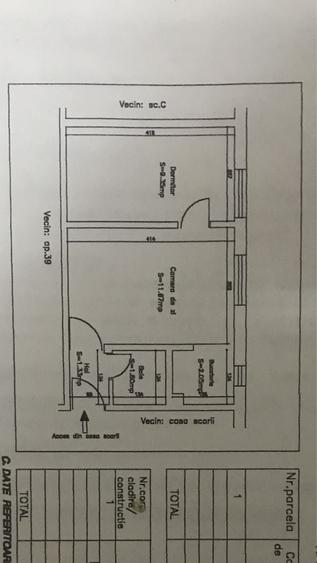 Apartament cu 2 camere nedecomandat în Exterior Vest