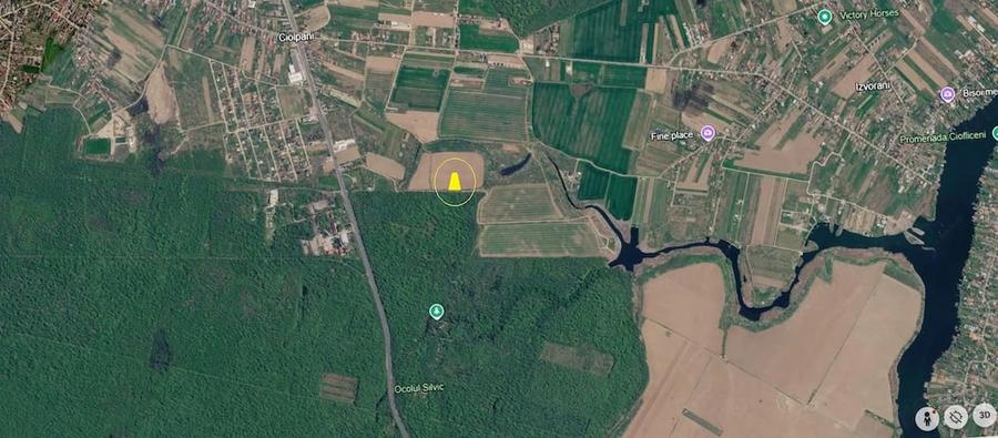 Teren de 1154 mp, în Ciolpani