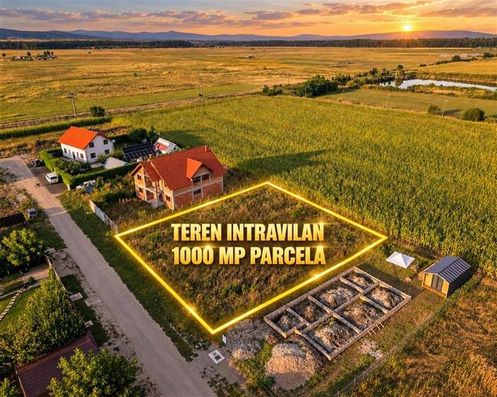 Teren Construcții intravilan de 1000 mp, în Hărman