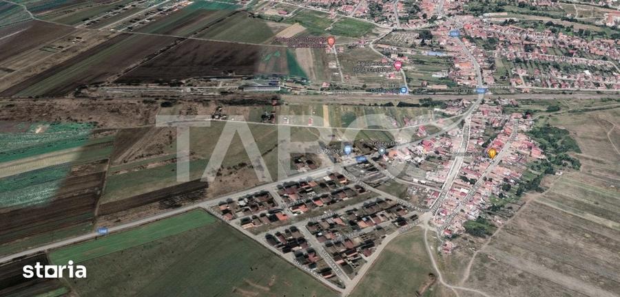 Teren de 596 mp, în Cristian
