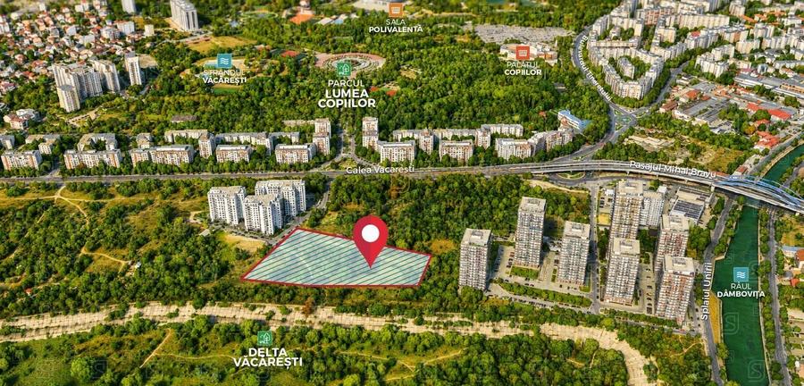Teren Construcții intravilan de 10985 mp, în Berceni