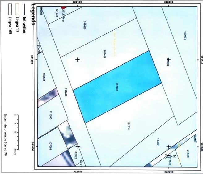 Teren Construcții intravilan de 2815 mp, în Exterior Est