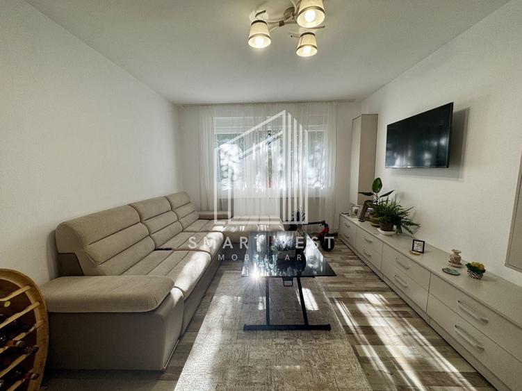 Apartament cu 2 camere semidecomandat, mobilat în Micro 16