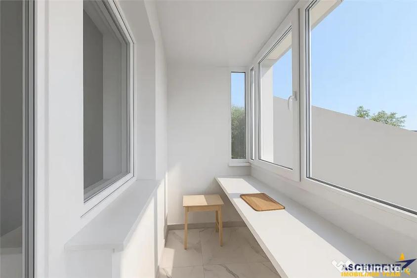 Apartament cu 2 camere nedecomandat, mobilat în Central