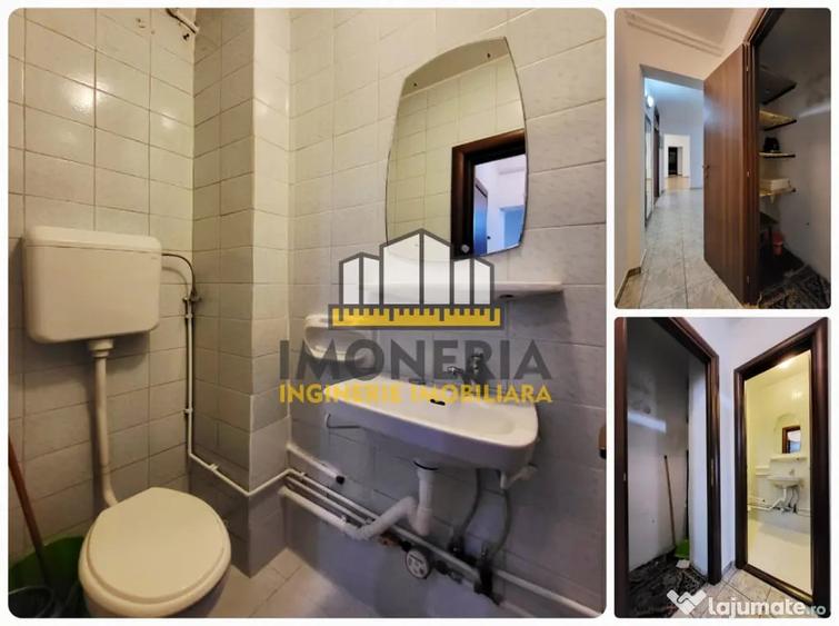 Apartament cu 3 camere semidecomandat în Colentina