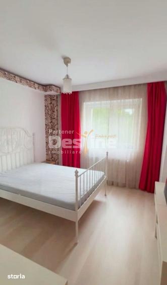 Apartament cu 3 camere semidecomandat, mobilat în Rahova
