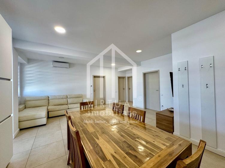 Apartament cu 4 camere semidecomandat, mobilat în Turnișor