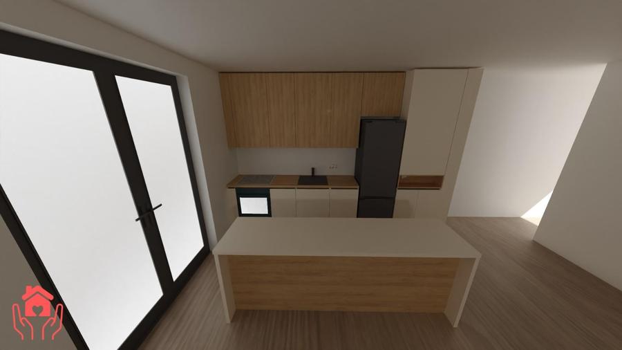 Apartament cu 3 camere semidecomandat, mobilat în Băneasa
