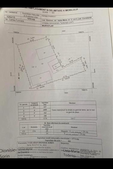 Spațiu comercial, în Siminoc
