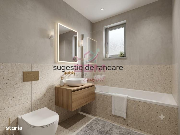 Apartament cu 2 camere semidecomandat în Micro 1