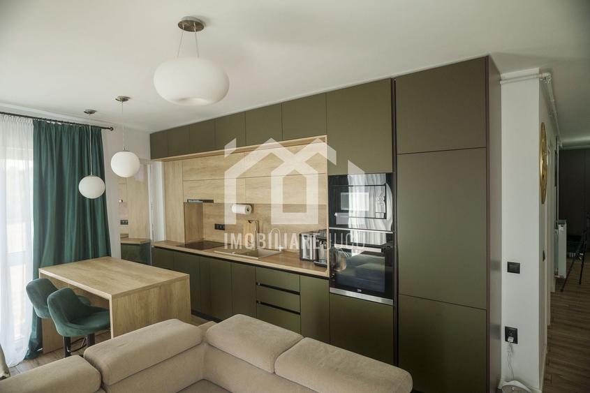Apartament cu 2 camere semidecomandat, mobilat în Jucu de Sus