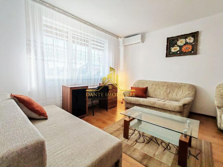 Apartament cu 2 camere semidecomandat, mobilat în Ultracentral