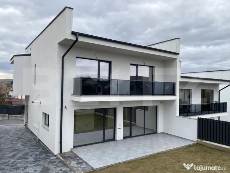 Duplex cu C.F. design contemporan, ansamblu privat, zona Aer - 1