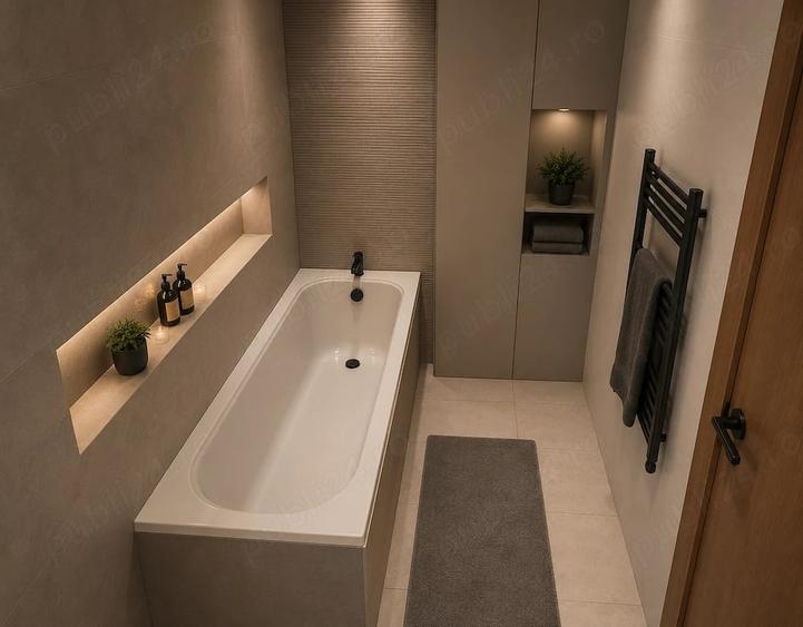 Apartament 3 camere , penthouse SEMIFINISAT! cu CF! ocupabil imediat! - 7