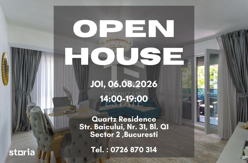 Doamna Ghica- Baicului - Quartz Residence- 3 camere + loc de parcare! - 1