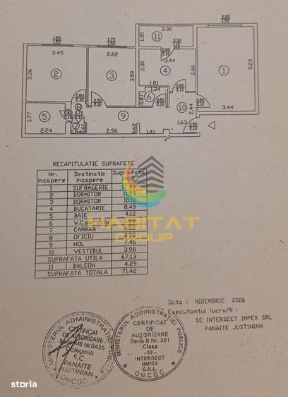 Apartament cu 3 camere decomandat, mobilat în Gorjului
