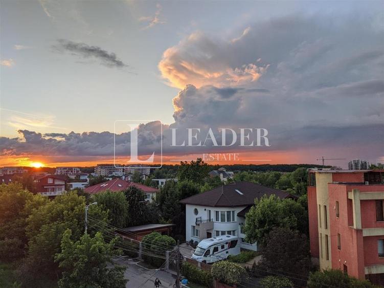 Penthouse modern cu 3 camere de inchiriat in pipera - 23