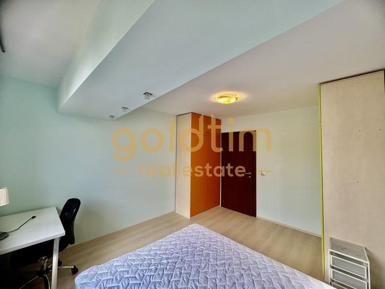 Apartament cu 3 camere semidecomandat, mobilat în Băneasa