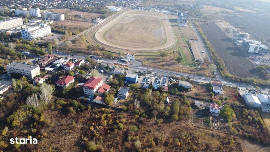 Teren de 5000 mp, în Hipodrom