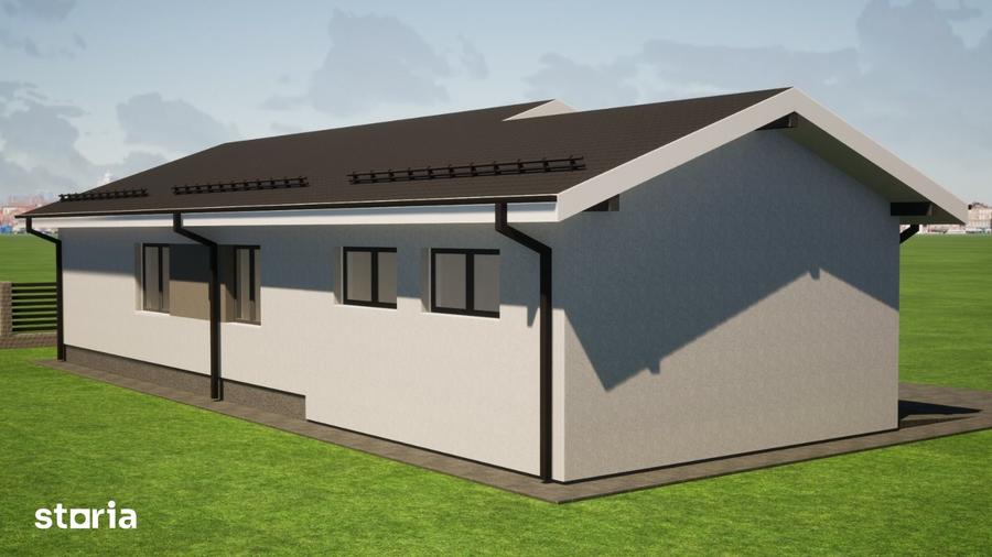 Vanzare casa noua in constructie cu autorizatie Stupini Brasov - 15