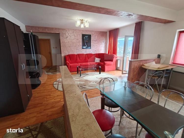 Apartament cu 2 camere semidecomandat, mobilat în Gilău