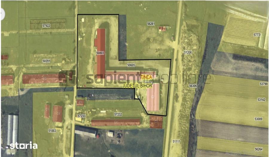 Spațiu comercial, de 4,162 mp, în Tinca