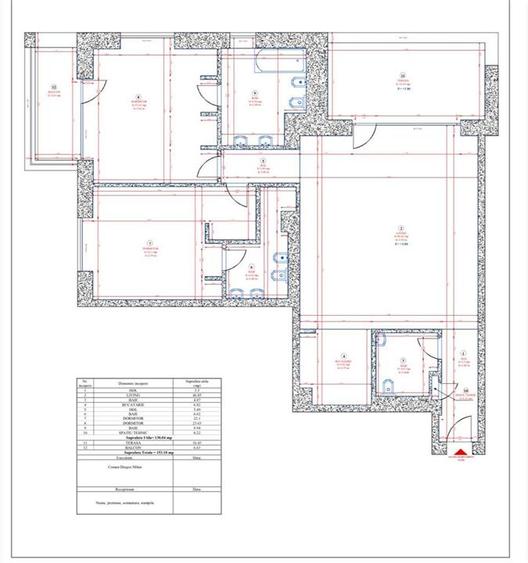 Apartament cu 3 camere decomandat, mobilat în Poiana Brașov