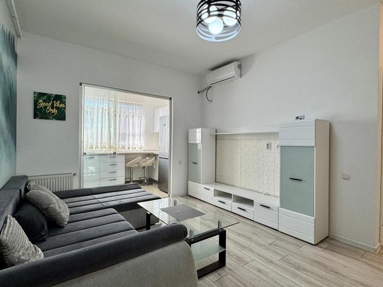 Apartament cu 2 camere semidecomandat, mobilat în Militari