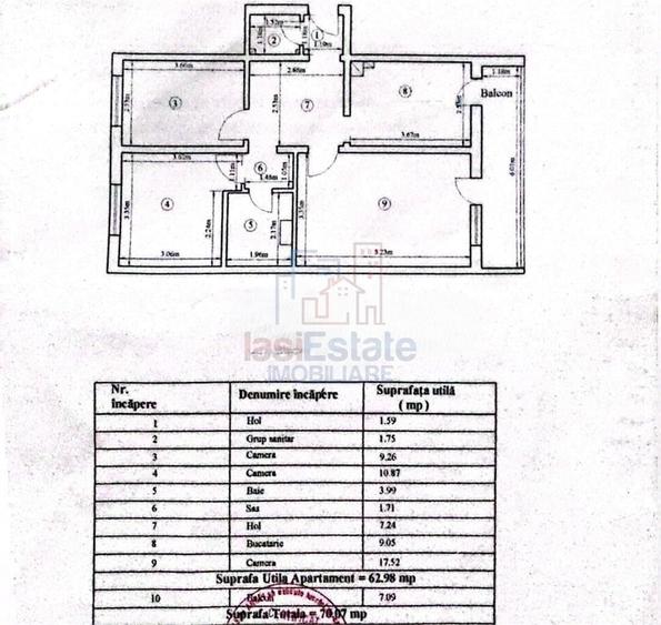 Apartament cu 3 camere decomandat în Bd. Independenței