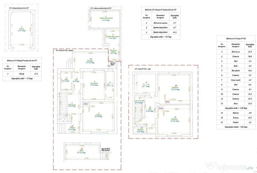 Casă cu 4 camere cu Teren 398 Mp în Central